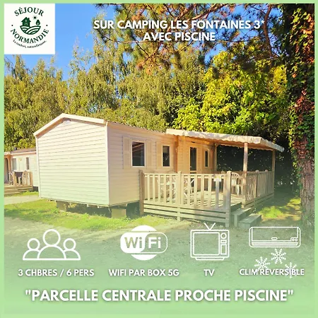 مكان تخييم Sejour Normandie - Mobilhome Premium 3ch-6p Avec Clim-wifi-tv Dans L'eure - 310 Ivry-la-Bataille